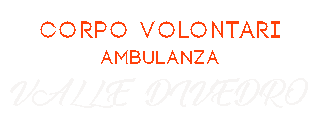 Il sito del corpo volontari ambulanza Valle Divedro